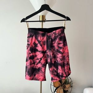 Vans Pink and black board/swim shorts